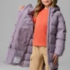 Chaqueta larga con capucha Amaze Puff™ para niña