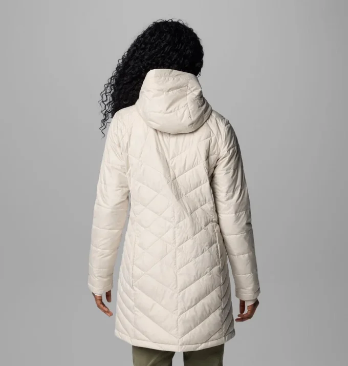 Chaqueta larga con capucha Heavenly™