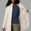 Chaqueta larga con capucha Heavenly™