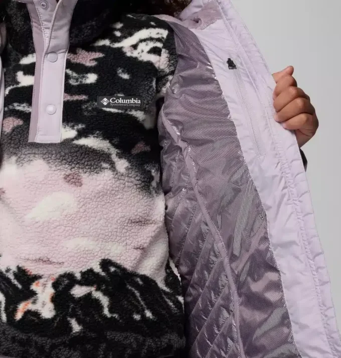 Chaqueta larga con capucha Heavenly™ II para niña