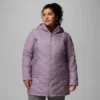 Chaqueta larga con capucha Heavenly™ para mujer – Talla grande