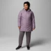 Chaqueta larga con capucha Heavenly™ para mujer – Talla grande
