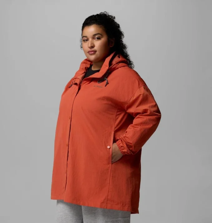 Chaqueta larga con forro Eastmoreland™ para mujer – Tallas grandes Chaqueta larga con forro Eastmoreland™ para mujer – Tallas grandes