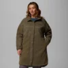 Chaqueta larga de forro polar Cloud Point™ para mujer – Talla grande