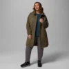 Chaqueta larga de forro polar Cloud Point™ para mujer – Talla grande