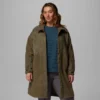 Chaqueta larga de forro polar Cloud Point™ para mujer – Talla grande