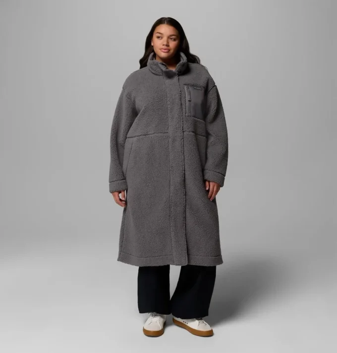 Chaqueta larga de invierno para mujer – Tallas grandes