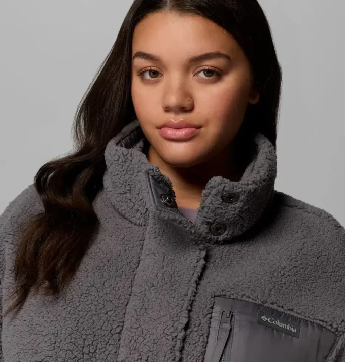 Chaqueta larga de invierno para mujer – Tallas grandes