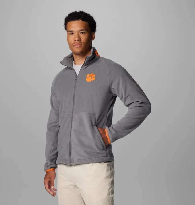 Chaqueta polar Collegiate Flanker™ IV para hombre – Clemson