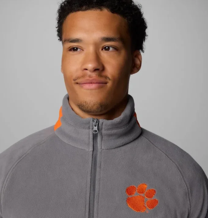 Chaqueta polar Collegiate Flanker™ IV para hombre – Clemson