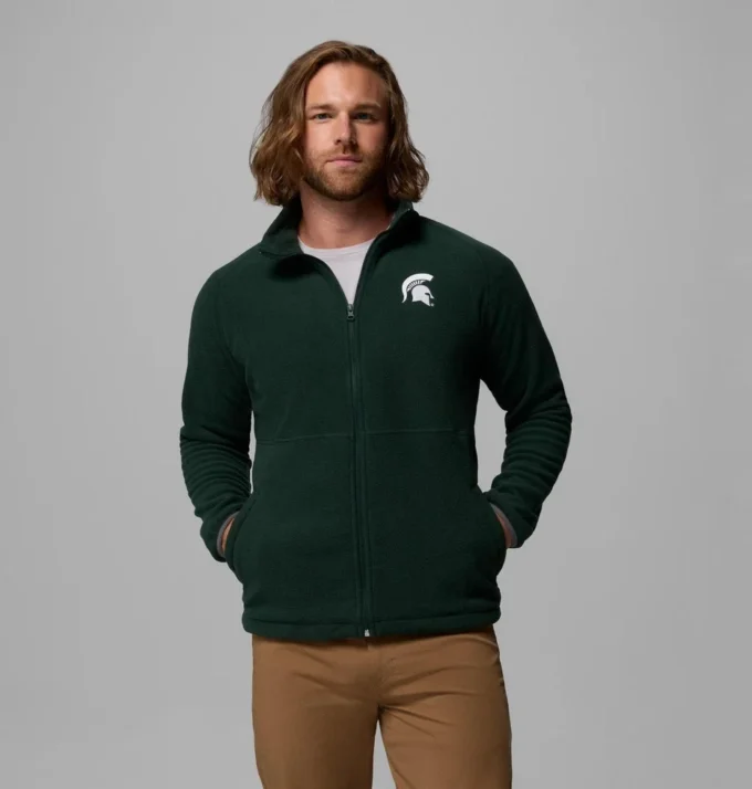 Chaqueta polar Collegiate Flanker™ IV para hombre – Tall – Michigan State