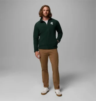 Chaqueta polar Collegiate Flanker™ IV para hombre – Tall – Michigan State