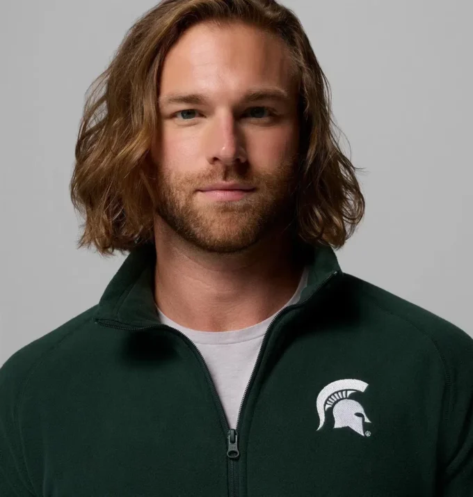 Chaqueta polar Collegiate Flanker™ IV para hombre – Tall – Michigan State