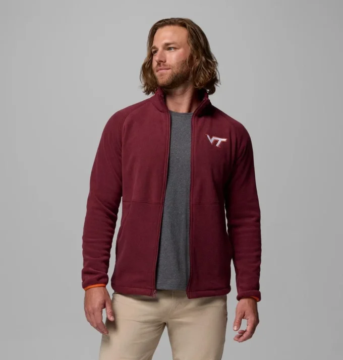 Chaqueta polar Collegiate Flanker™ IV para hombre – Tall – Virginia Tech