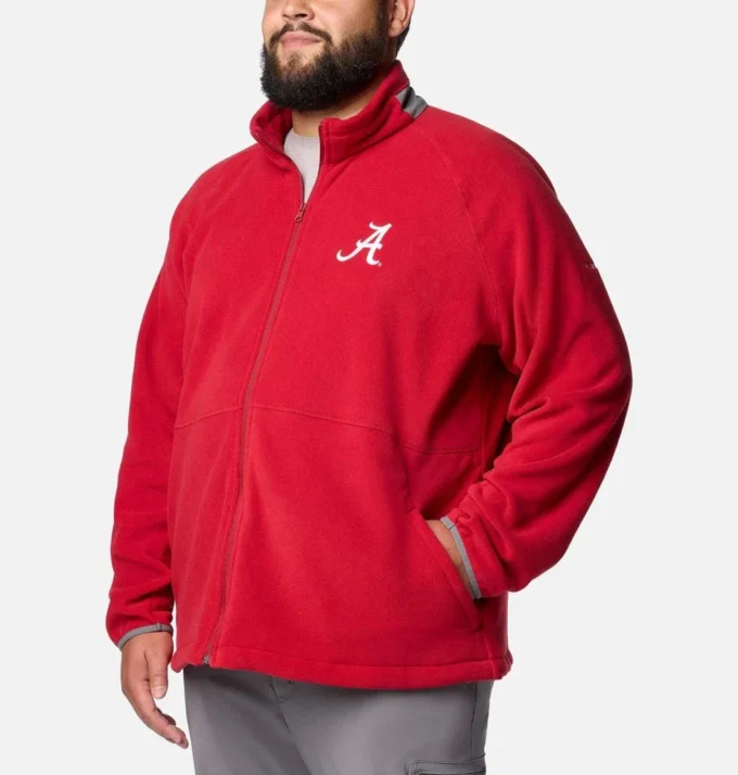 Chaqueta polar Collegiate Flanker™ IV para hombre – Talla grande – Alabama