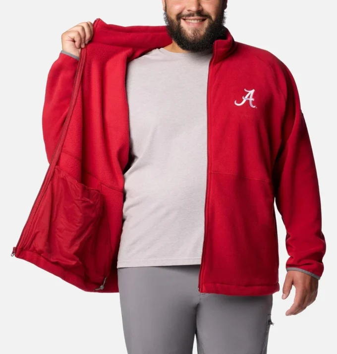 Chaqueta polar Collegiate Flanker™ IV para hombre – Talla grande – Alabama