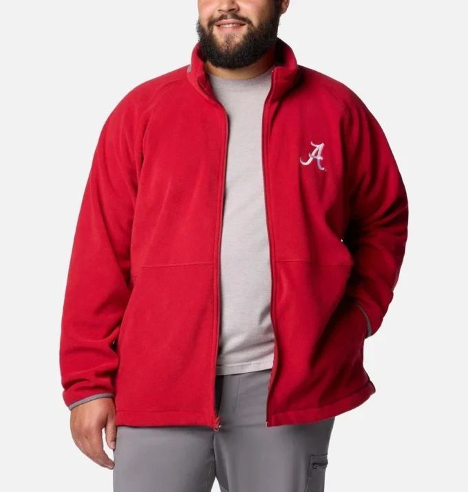 Chaqueta polar Collegiate Flanker™ IV para hombre – Talla grande – Alabama