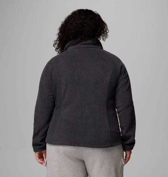 Chaqueta polar con cremallera completa Benton Springs™ para mujer – Talla grande