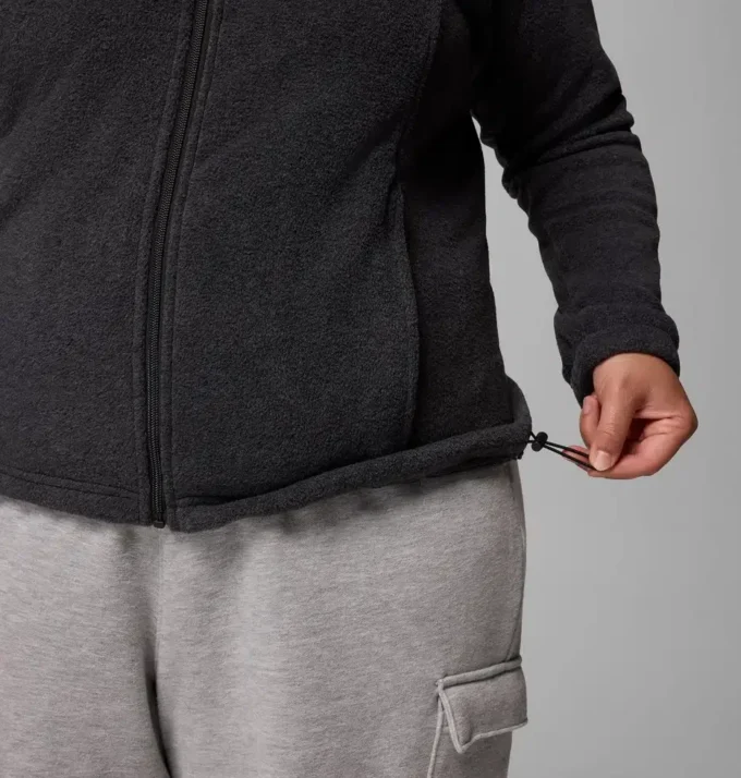Chaqueta polar con cremallera completa Benton Springs™ para mujer – Talla grande