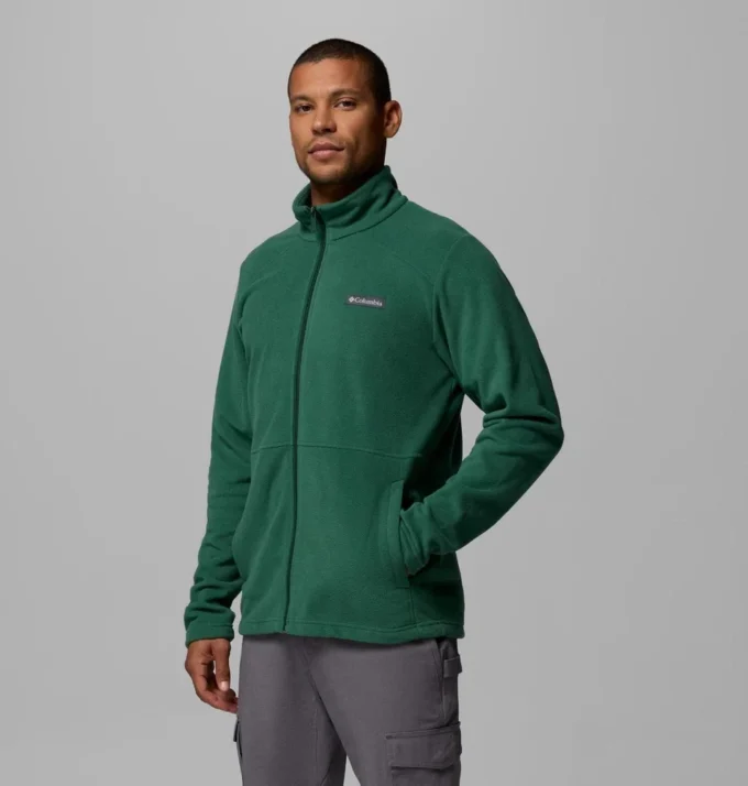 Chaqueta polar con cremallera completa Castle Dale™ para hombre – Tall