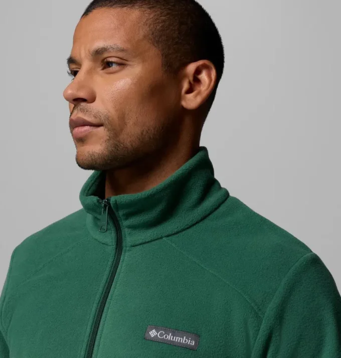Chaqueta polar con cremallera completa Castle Dale™ para hombre – Tall