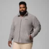 Chaqueta polar con cremallera completa Castle Dale™ para hombre – Talla grande