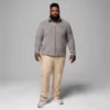 Chaqueta polar con cremallera completa Castle Dale™ para hombre – Talla grande