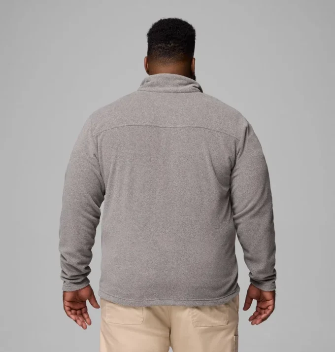 Chaqueta polar con cremallera completa Castle Dale™ para hombre – Talla grande