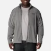 Chaqueta polar con cremallera completa Castle Dale™ para hombre – Talla grande
