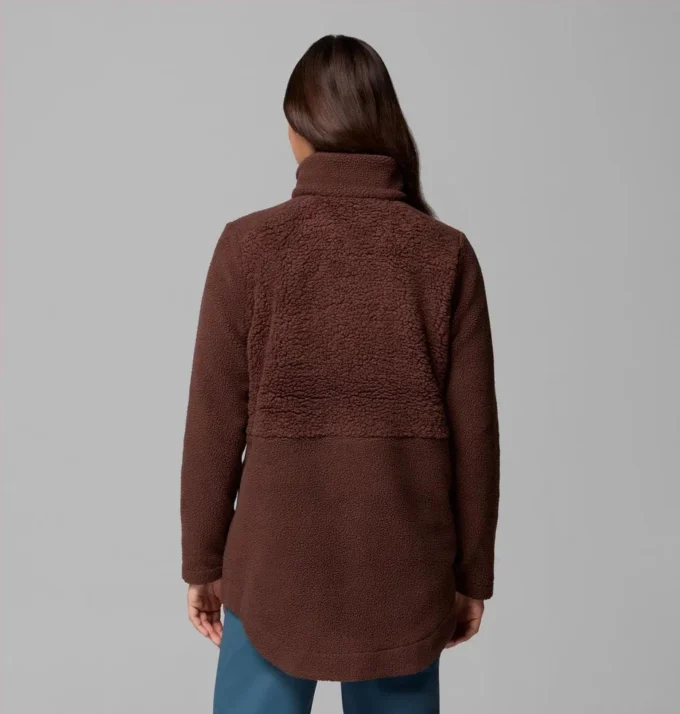 Chaqueta polar con cremallera completa Columbia Lodge™ Sherpa para mujer