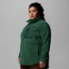 Chaqueta polar con cremallera completa Columbia Lodge™ Sherpa para mujer – Talla grande