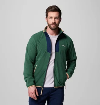 Chaqueta polar con cremallera completa Sequoia Grove™ para hombre