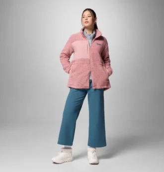 Chaqueta polar con cremallera completa Stellar Path™ para mujer