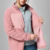 Chaqueta polar con cremallera completa Stellar Path™ para mujer