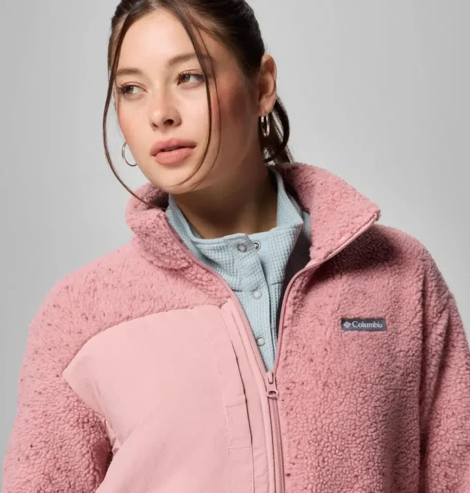 Chaqueta polar con cremallera completa Stellar Path™ para mujer