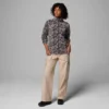 Chaqueta polar con cremallera completa y estampado Benton Springs™ para mujer