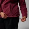 Chaqueta polar con estampado Benton Springs™ y cremallera completa para mujer – Talla grande
