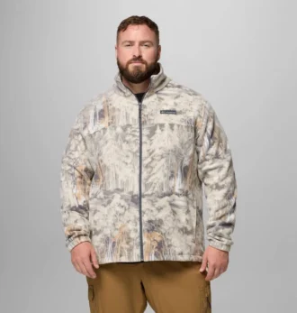 Chaqueta polar estampada Steens Mountain™ para hombre – Talla grande
