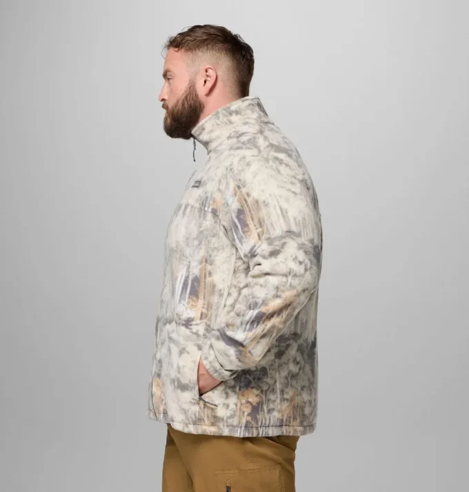 Chaqueta polar estampada Steens Mountain™ para hombre – Talla grande