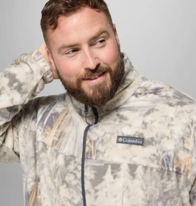Chaqueta polar estampada Steens Mountain™ para hombre – Talla grande