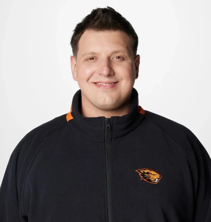 Chaqueta polar Flanker™ IV para hombre – Talla grande – Oregon State