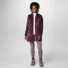 Chaqueta polar larga con cremallera completa Fire Side™ para mujer