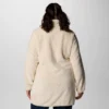 Chaqueta polar larga con cremallera completa Fire Side™ para mujer – Talla grande