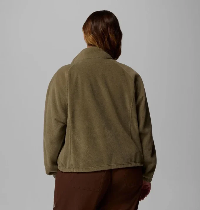 Chaqueta polar relajada con cremallera completa Benton Springs™ para mujer – Talla grande Chaqueta polar relajada con cremallera completa Benton Springs™ para mujer – Talla grande