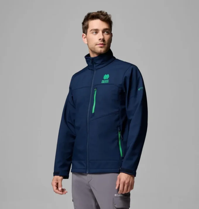 Chaqueta softshell Ascender™ III para hombre – Notre Dame