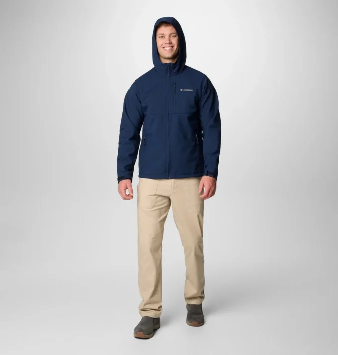 Chaqueta softshell con capucha Ascender™ II para hombre – Tall