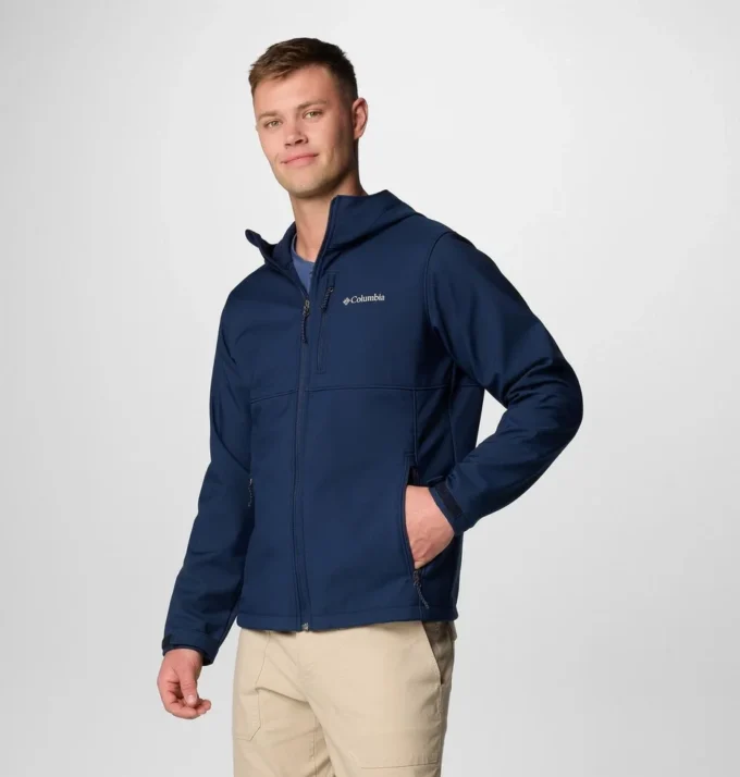 Chaqueta softshell con capucha Ascender™ II para hombre – Tall