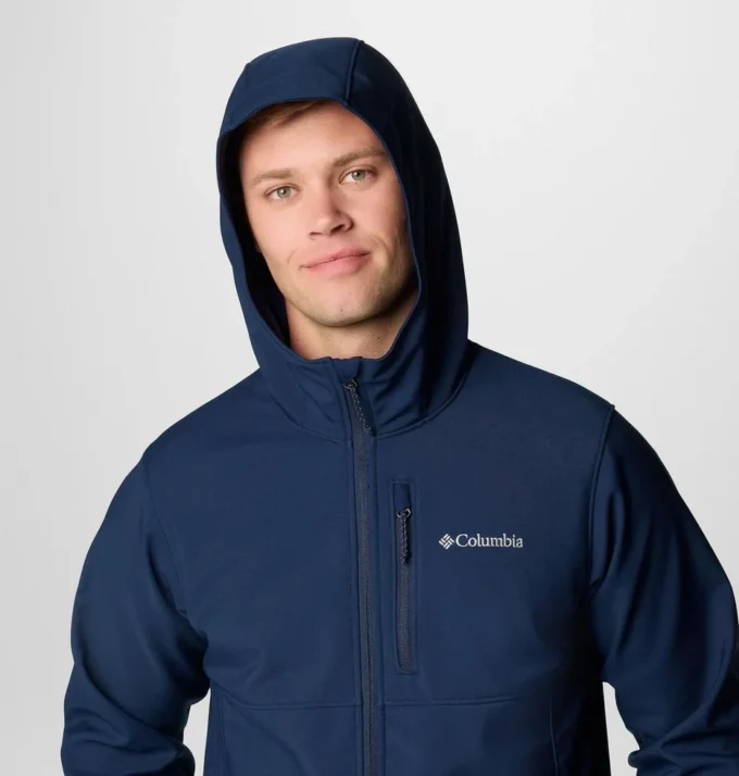 Chaqueta softshell con capucha Ascender™ II para hombre – Tall