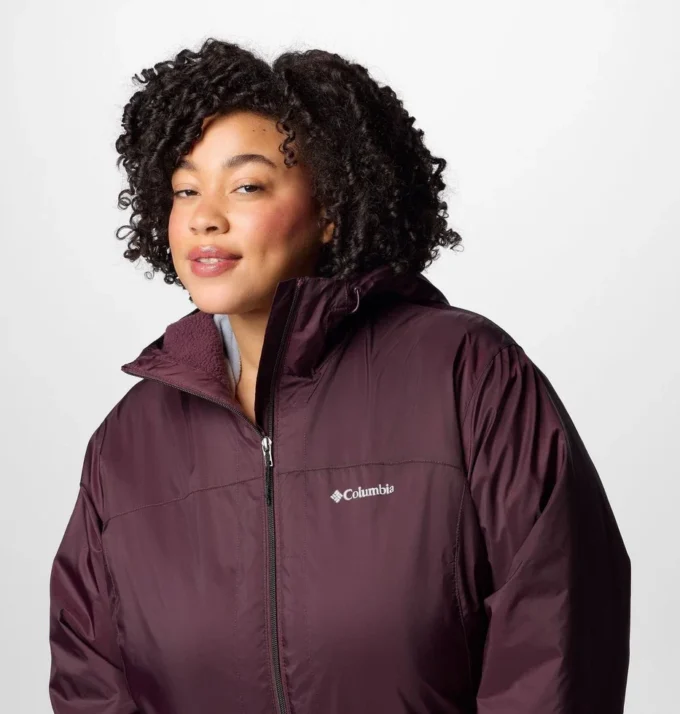 Chaqueta Switchback™ II con forro Sherpa para mujer – Tallas grandes