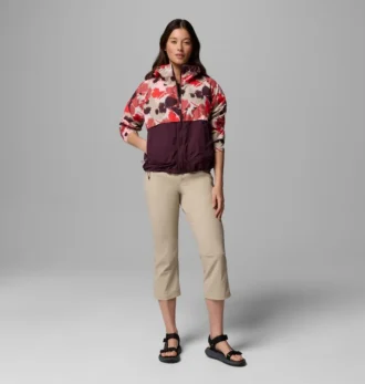 Cortavientos estampado Spire Valley™ para mujer